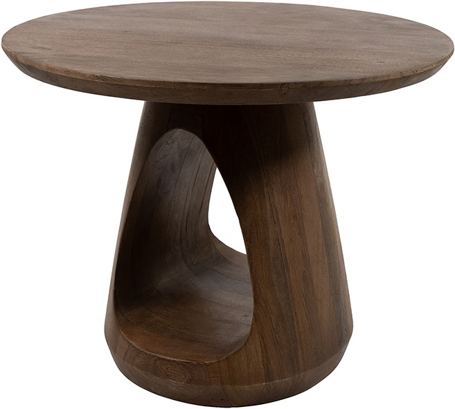 Bremen salontafel Ø60, H45, Mango Matt Walnut