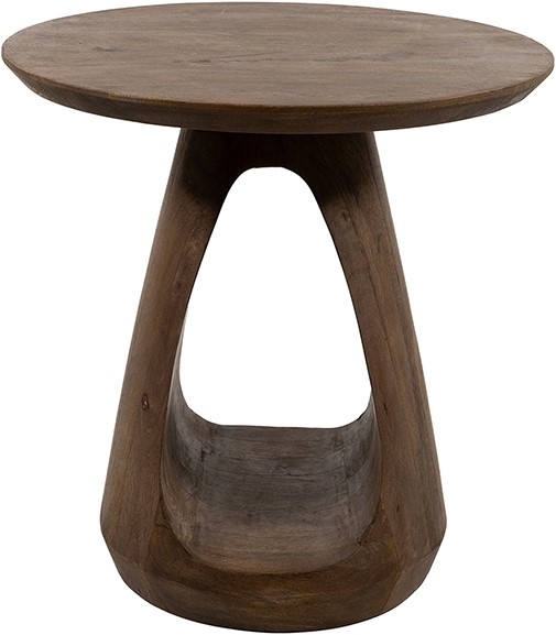 Bremen bijzettafel Ø50, H50, Mango Matt Walnut - Afbeelding 2