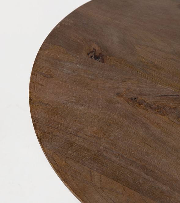 Bremen bijzettafel Ø50, H50, Mango Matt Walnut - Afbeelding 5