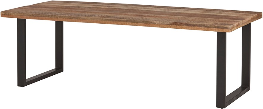 Eetkamertafel recht 200