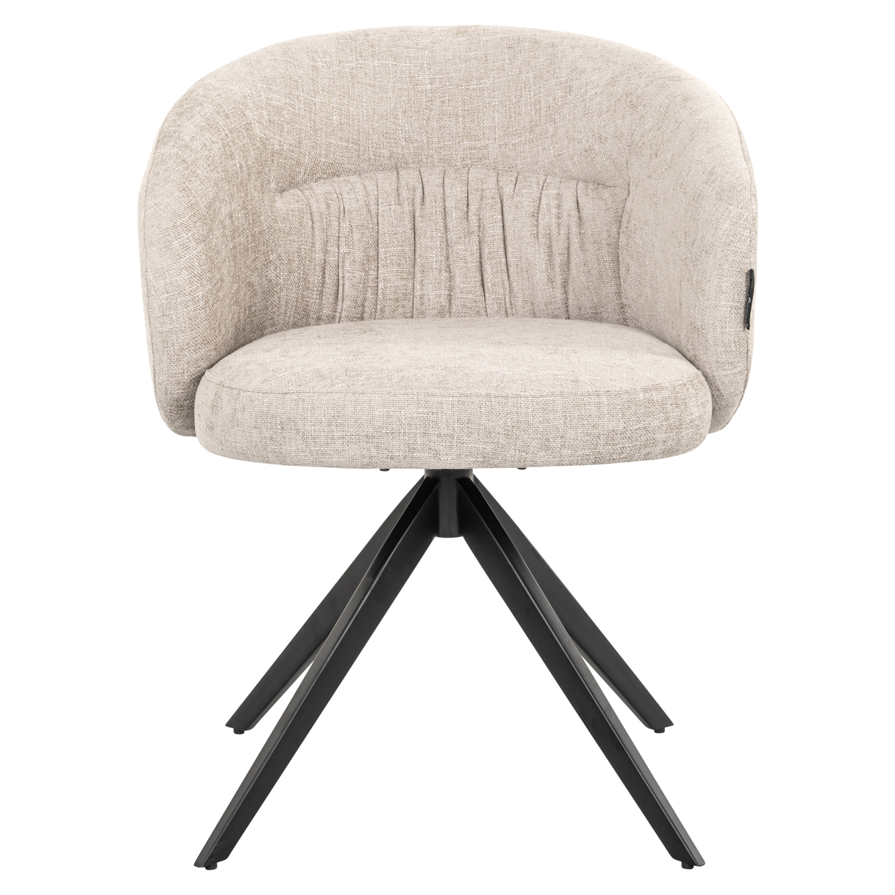 Eetkamerstoel Olivia natural miami swivel - Afbeelding 6