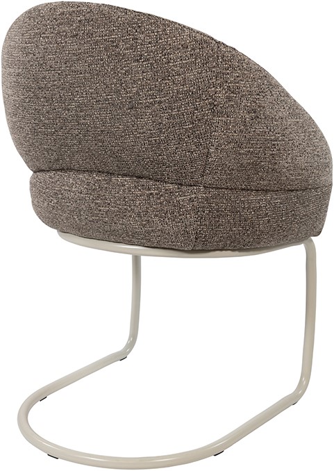 Taylor - armstoel - beige onderstel - Present - Brown 440 - Afbeelding 3