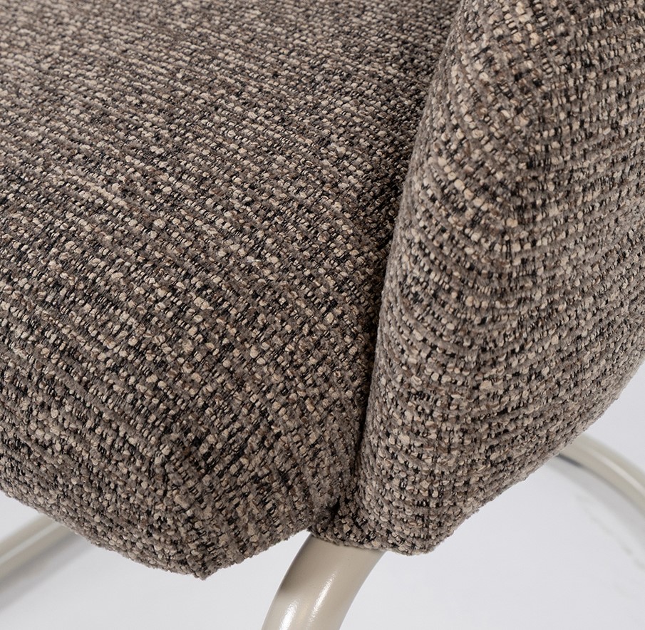 Taylor - armstoel - beige onderstel - Present - Brown 440 - Afbeelding 5