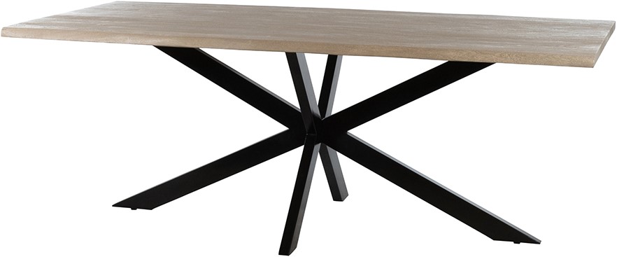Eetkamertafel 210, Acacia Weathered Wood