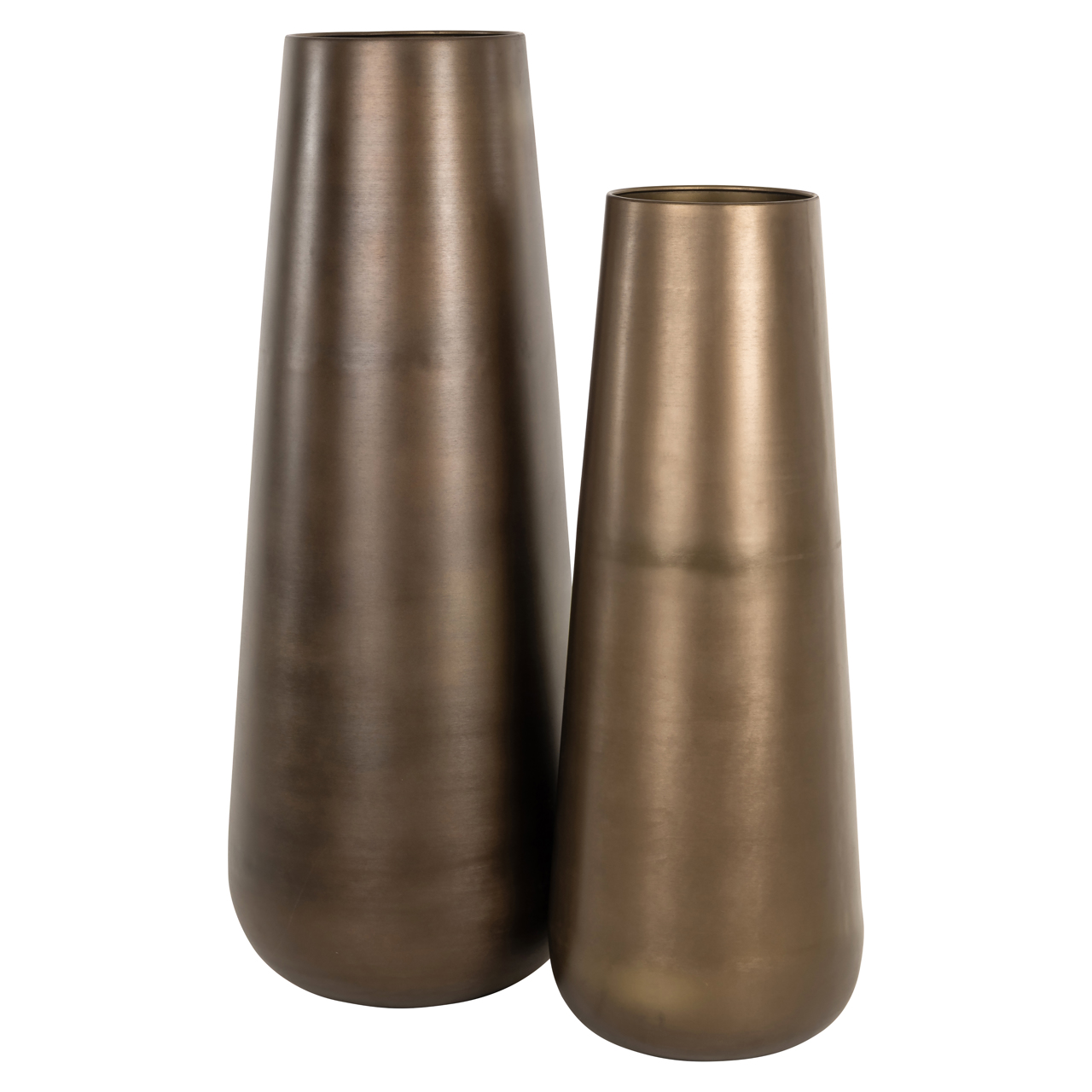 Vaas Kenza brass antique small - Afbeelding 2