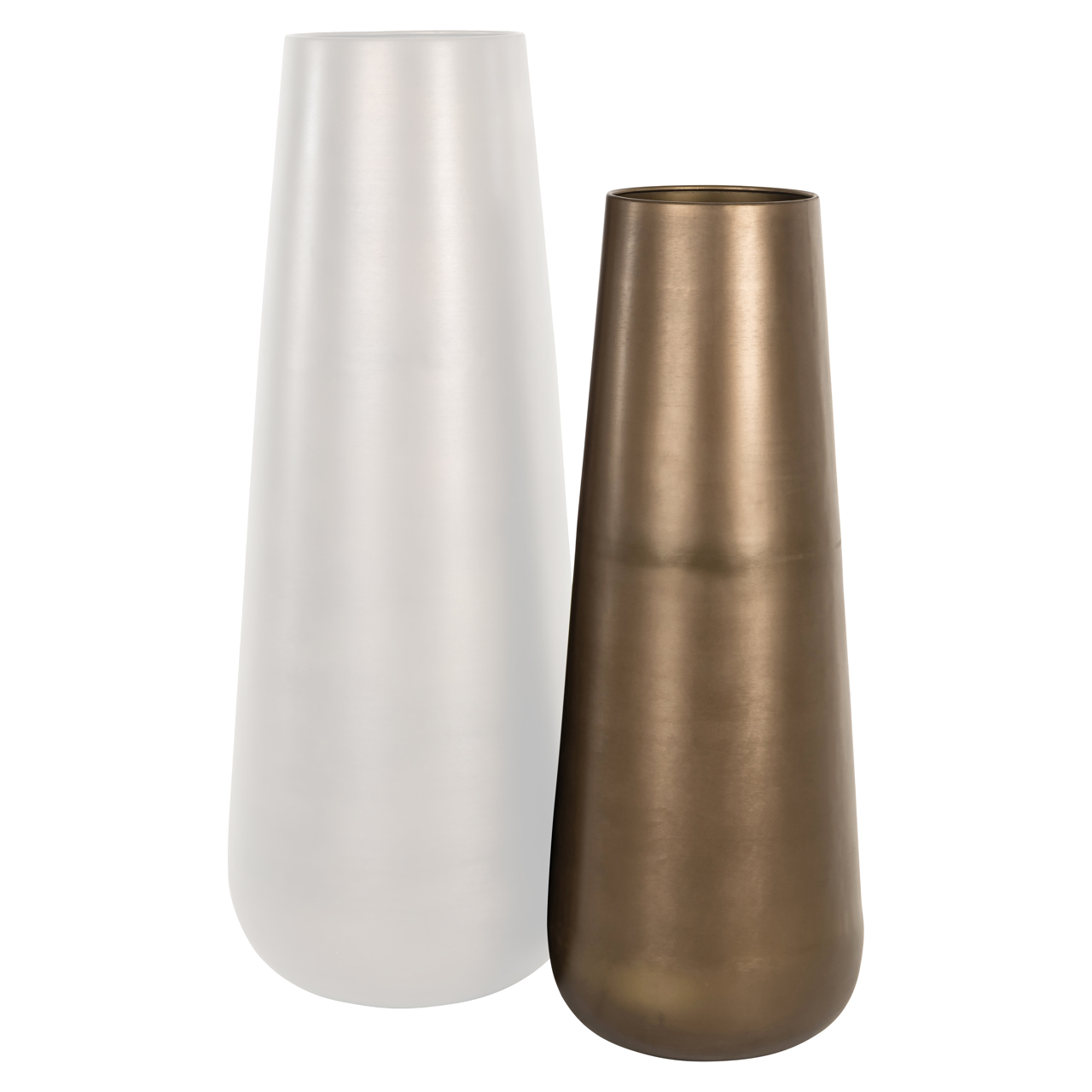 Vaas Kenza brass antique small - Afbeelding 3