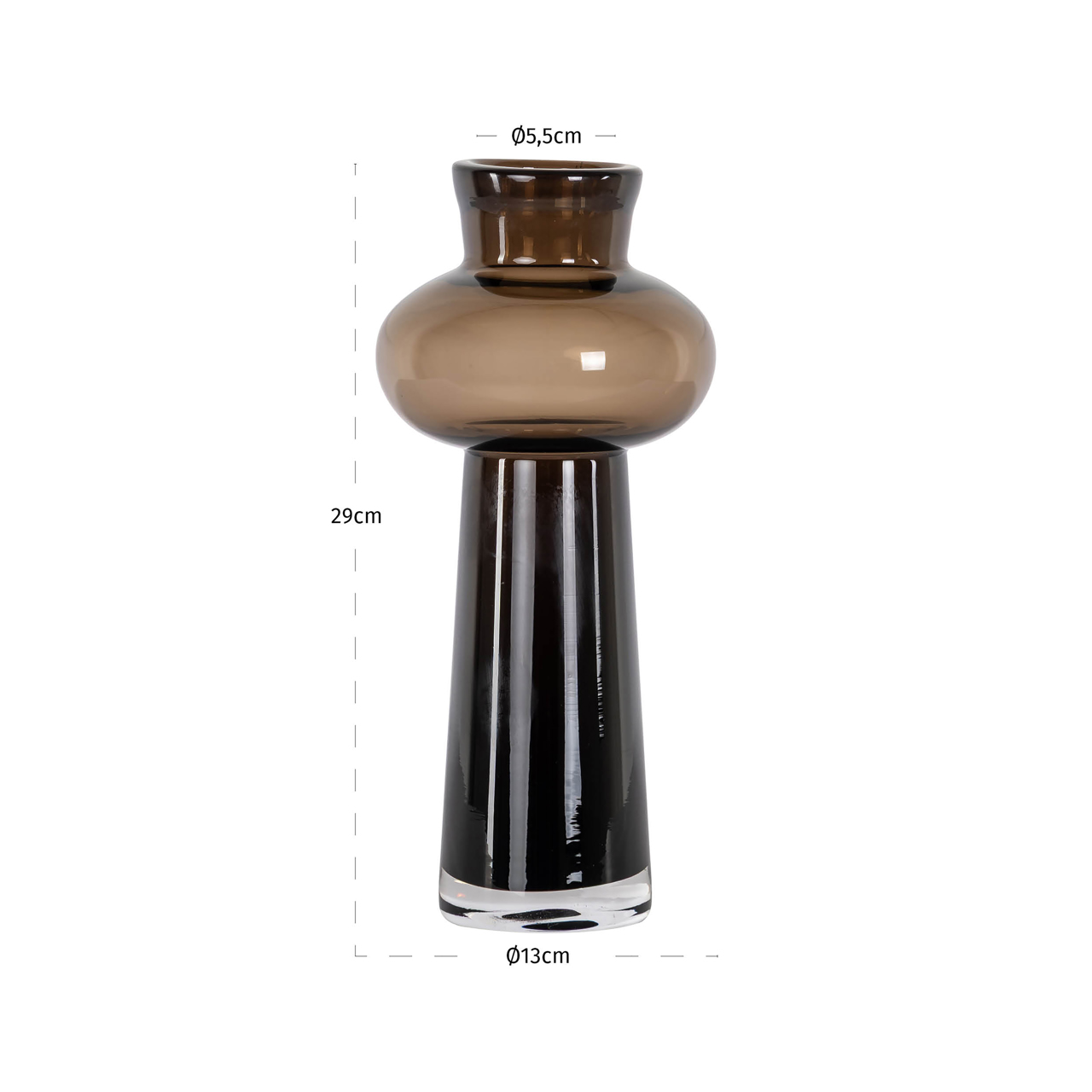 Vaas Jamey brown small - Afbeelding 2