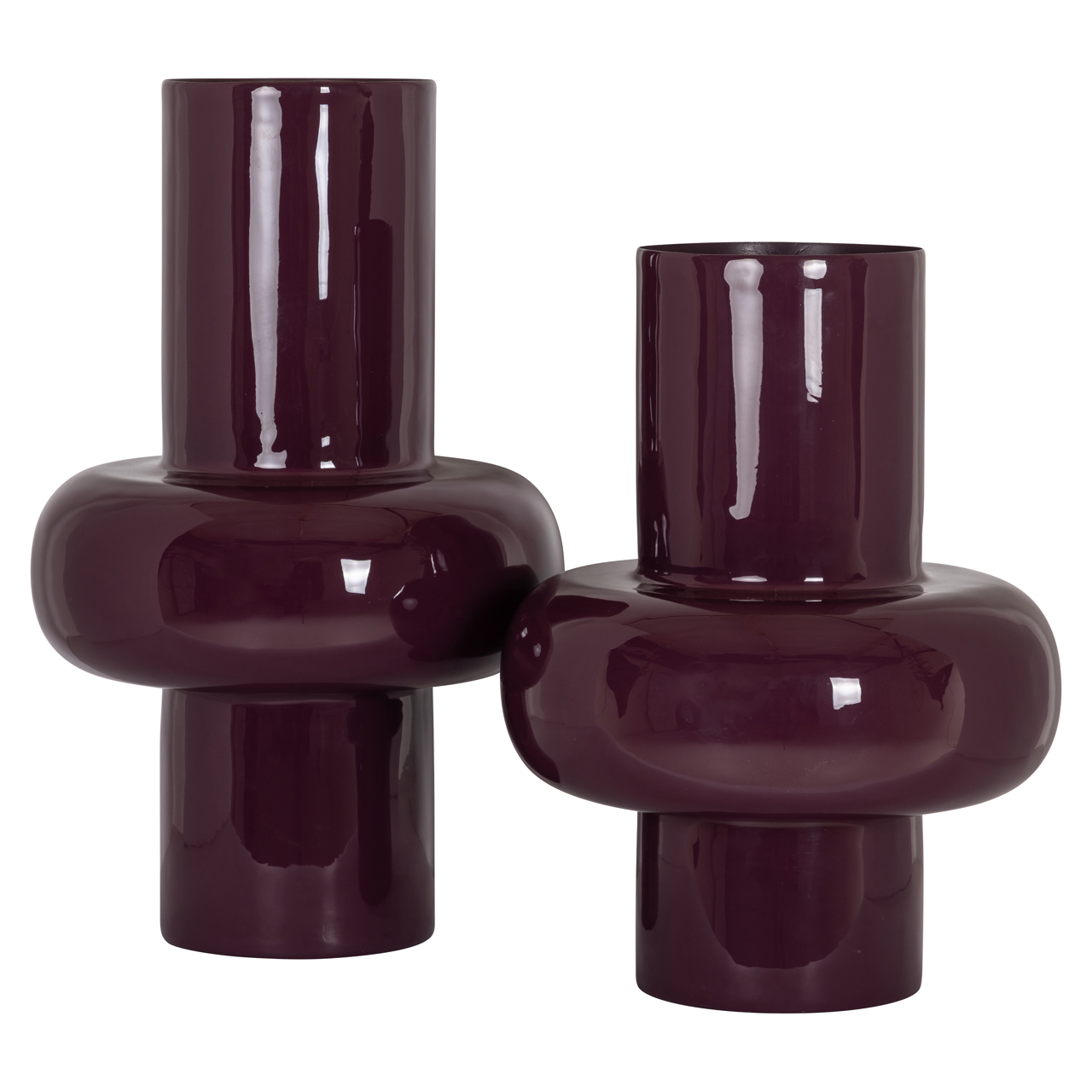Vaas Ashlyn burgundy small - Afbeelding 3
