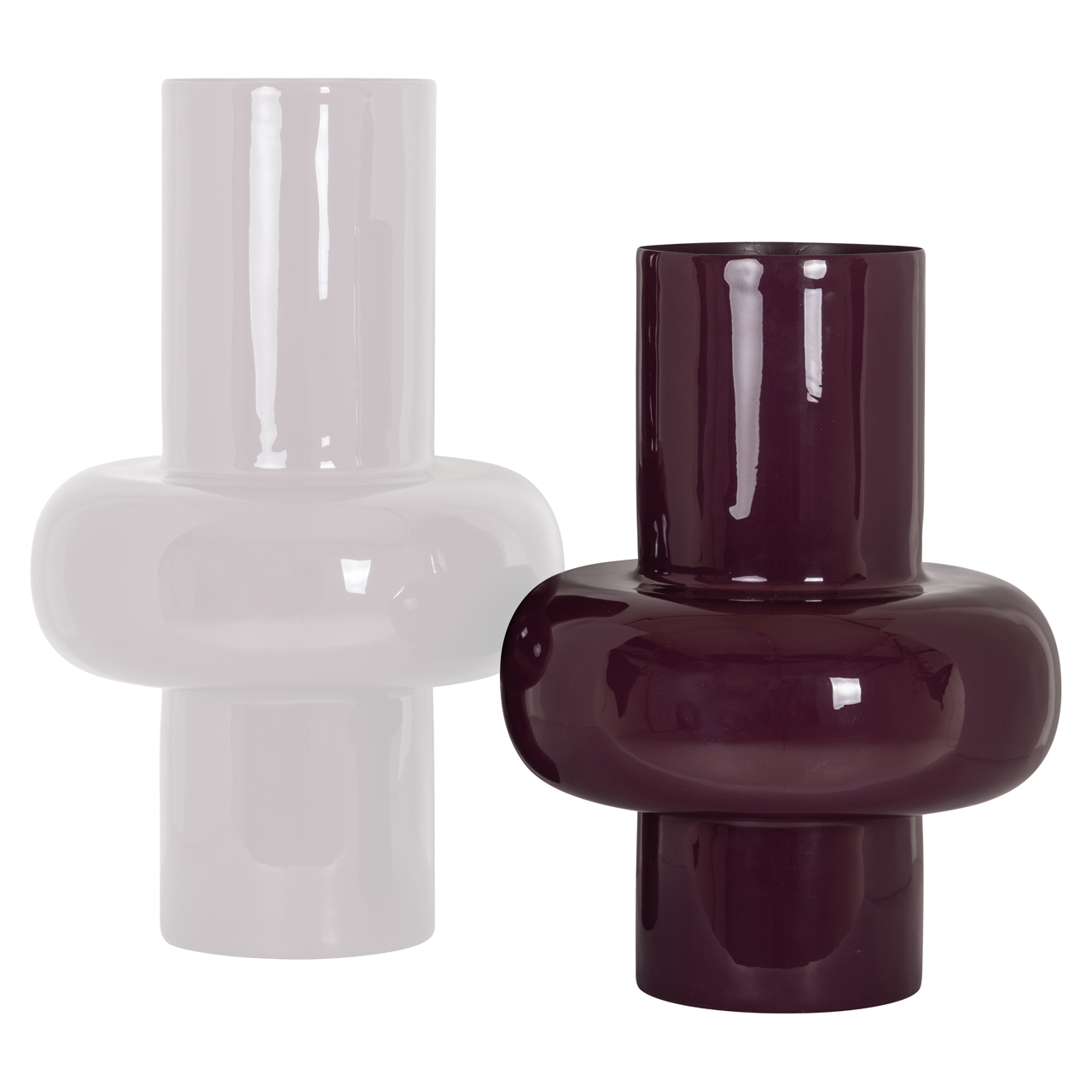 Vaas Ashlyn burgundy small - Afbeelding 4