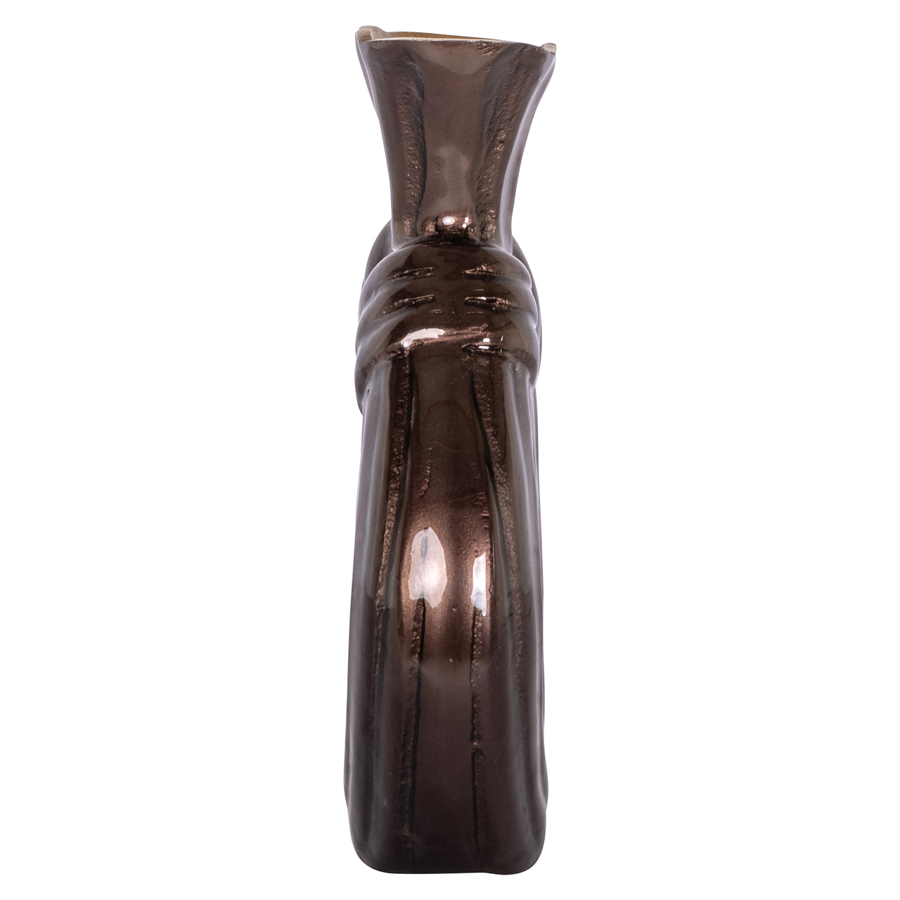 Vaas Suen dark brown small - Afbeelding 3