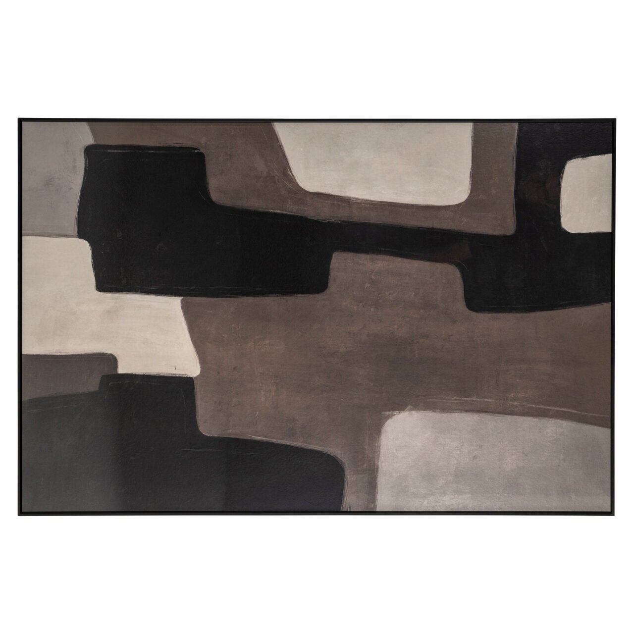 Wall art Mirage brown left - Afbeelding 4