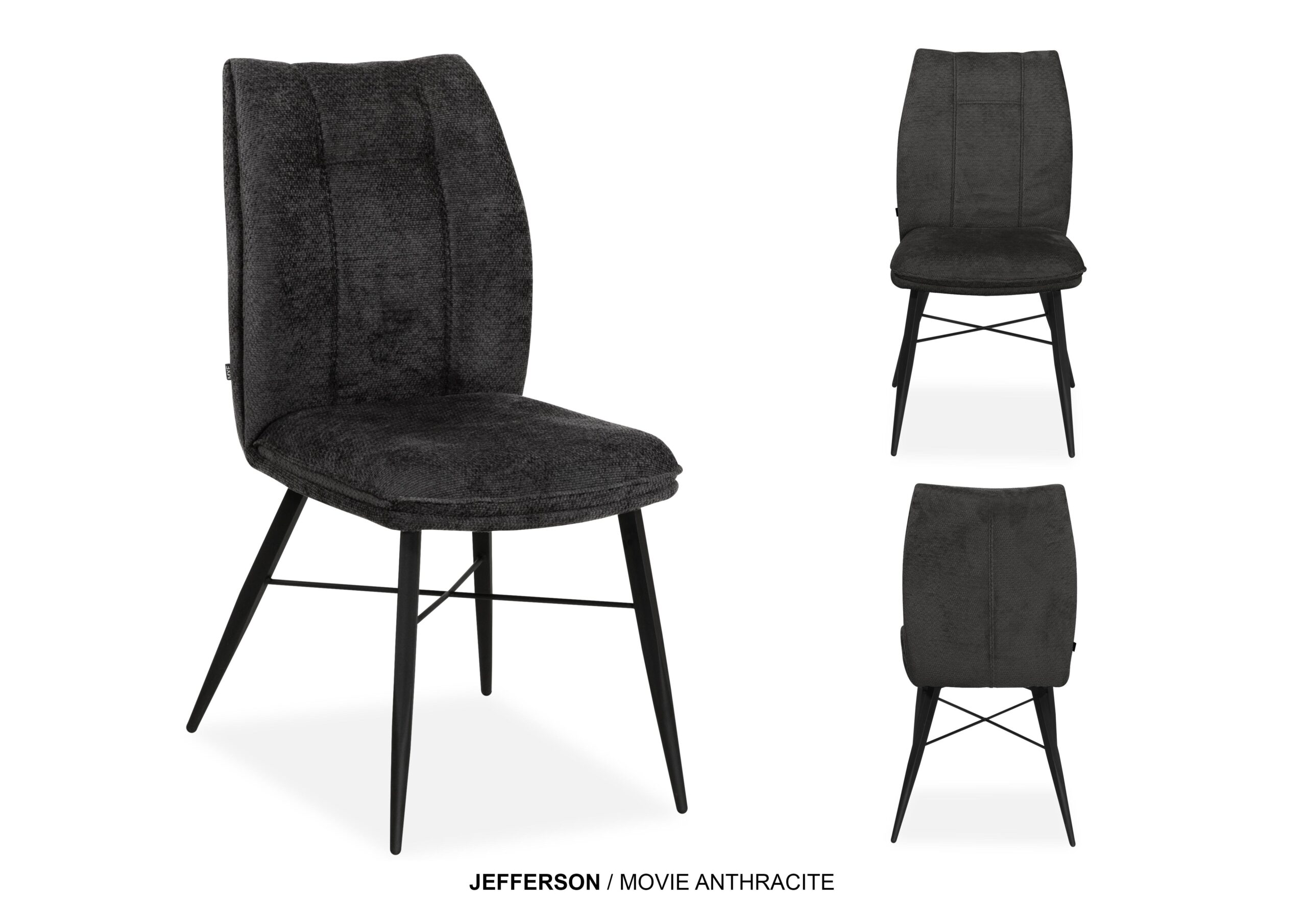 Eetkamerstoel Jefferson microvezel