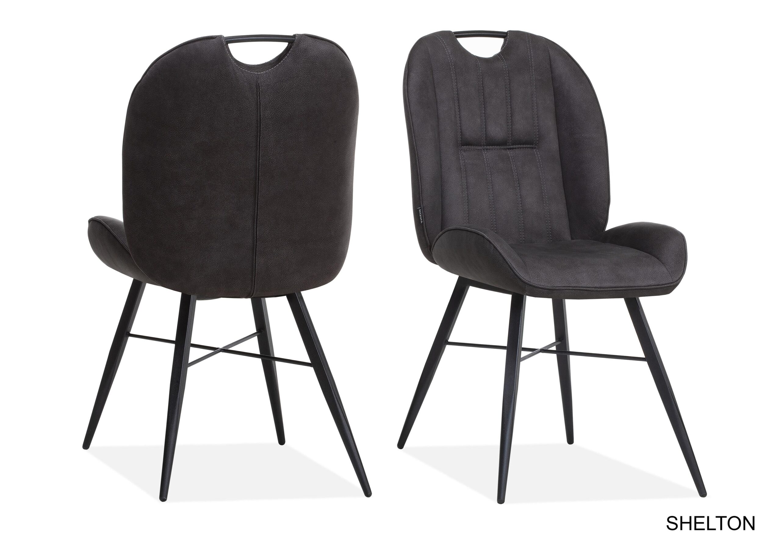 Eetkamerstoel Shelton microvezel