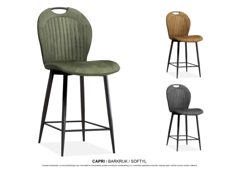 getpicture Barstoel Capri microvezel